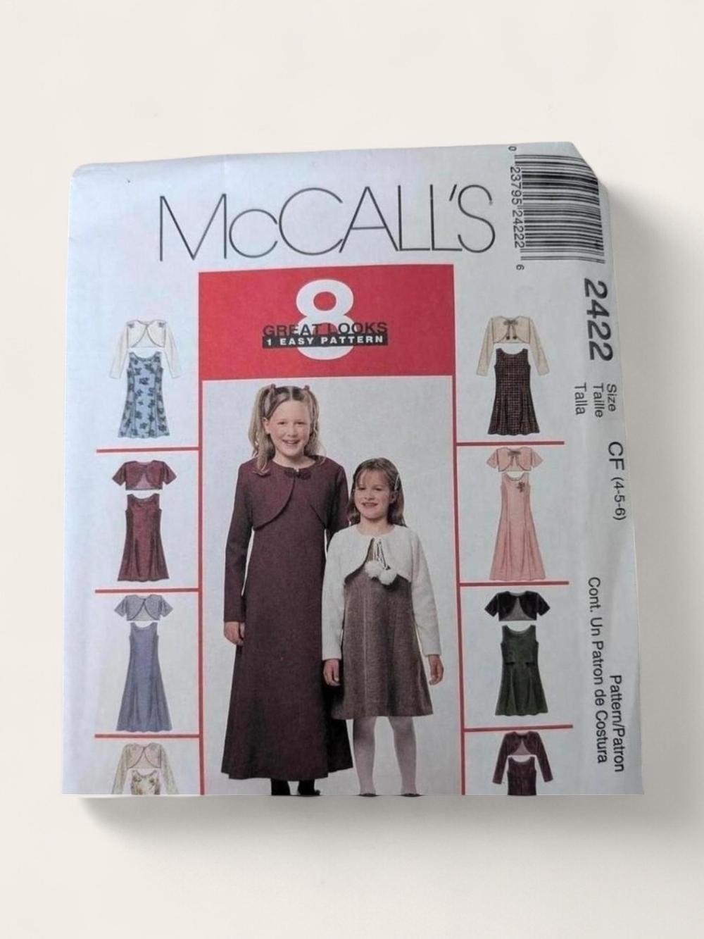 1999 McCalls sewing pattern